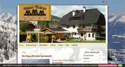 Desktop Screenshot of haus-holzer.at